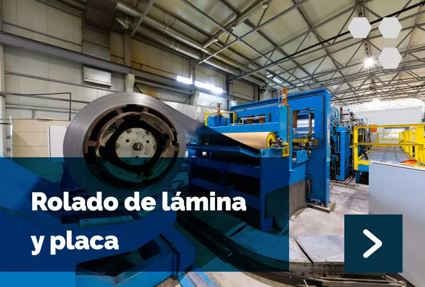 Rolado de lámina y placa Dalei